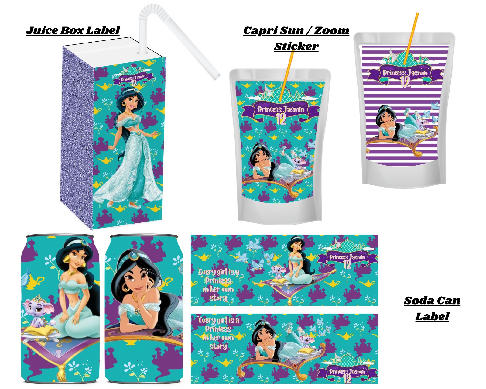 Drink labels and stickers by Cherished Moments