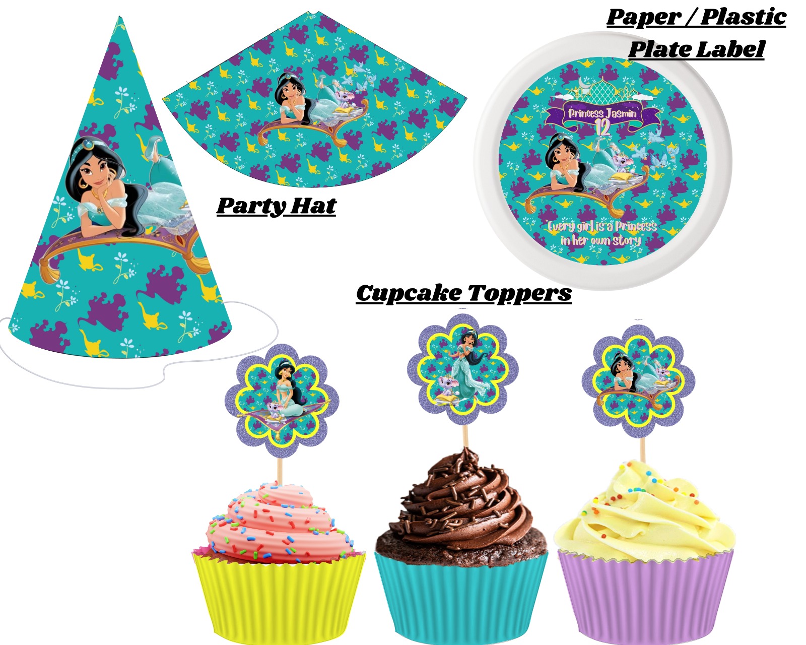 Party hats and toppers by Cherished Moments